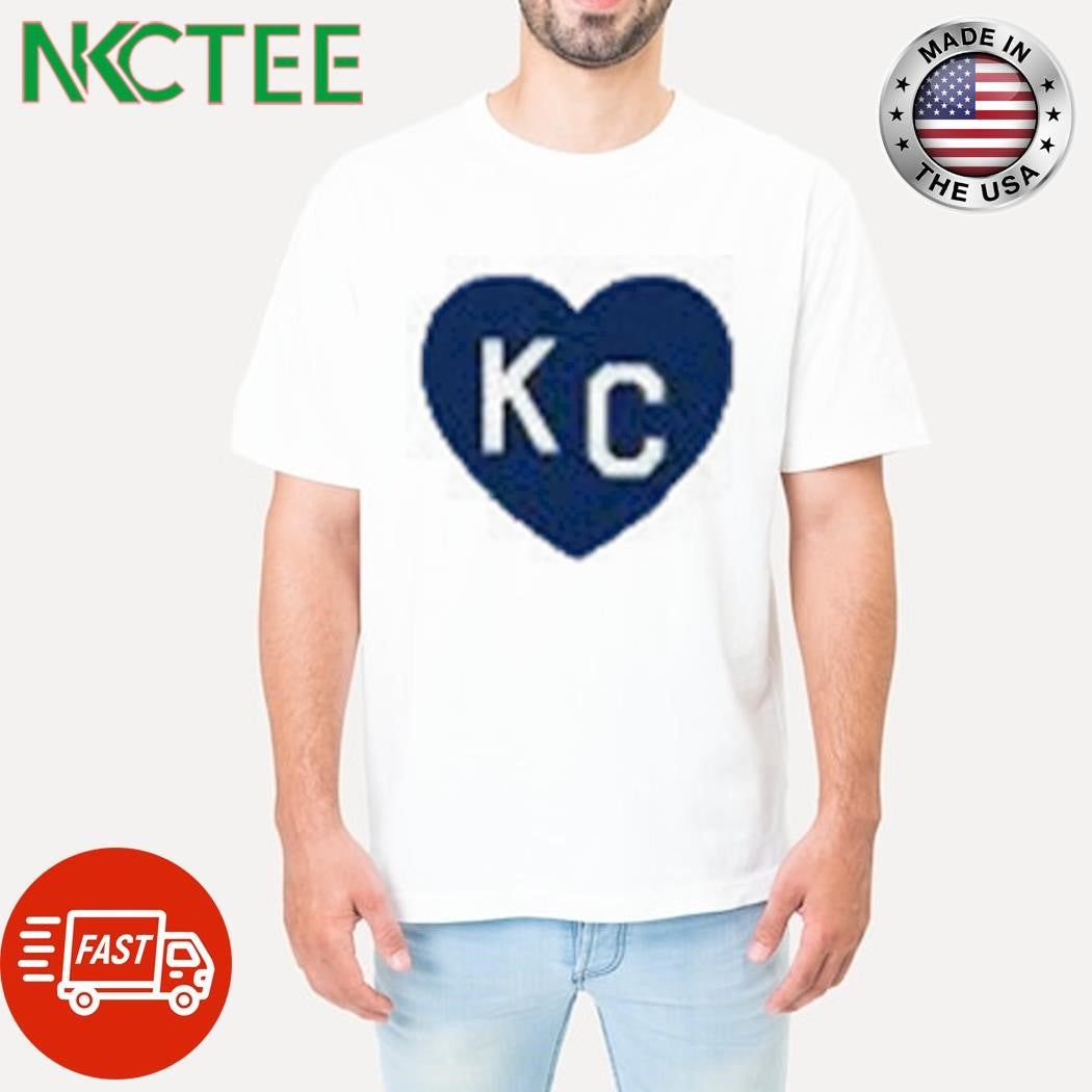 Top KC heart shirt Unisex T-shirt, Sweatshirt, Hoodie, Long Sleeve Tee - T-Shirt, Sweatshirt, Hoodie