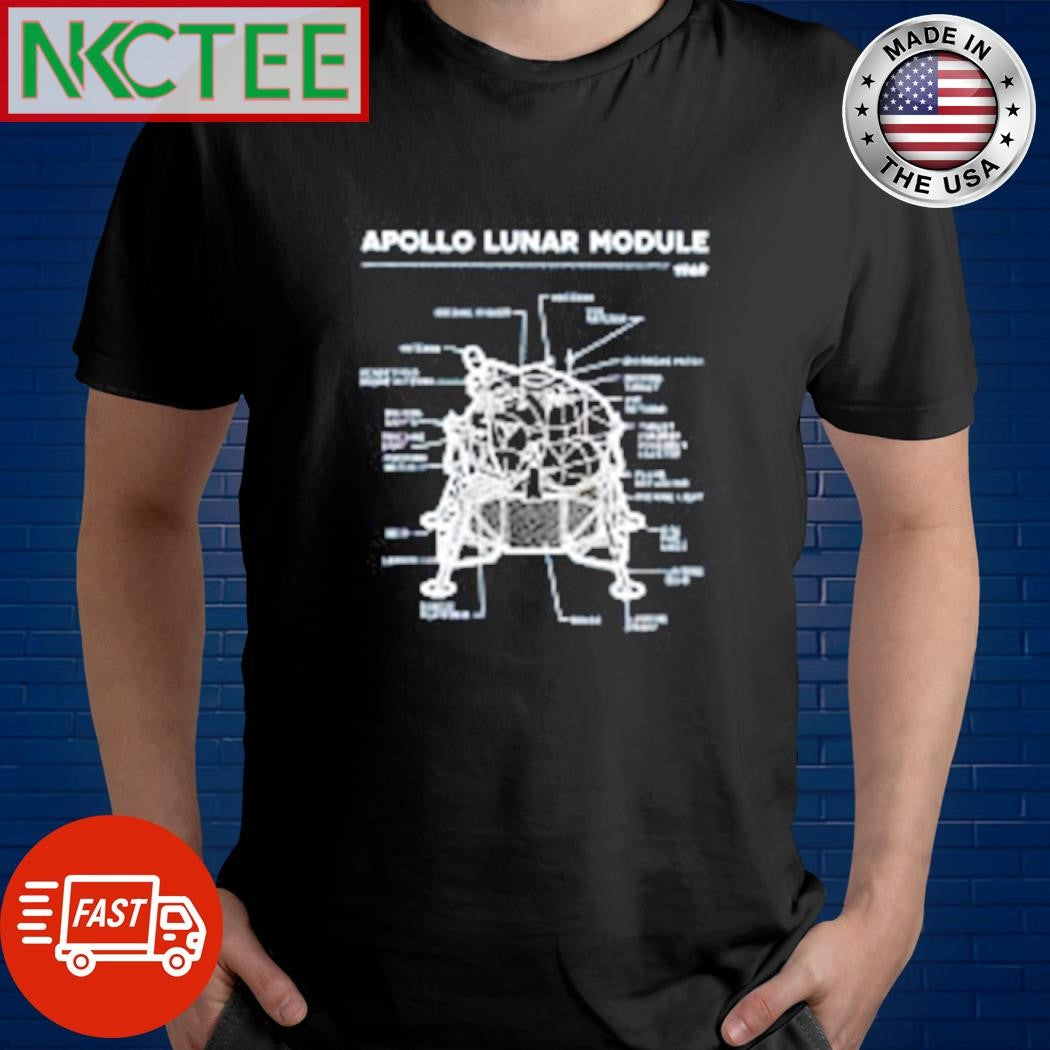 Top Kristen Bell – apollo 13 luna module moon landing shirt Unisex T-shirt, Sweatshirt, Hoodie, Long Sleeve Tee - T-Shirt, Sweatshirt, Hoodie