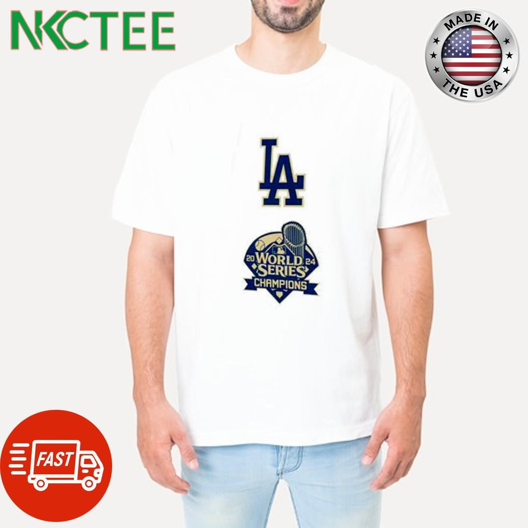 Top LA 2024 World Series Champions  Los Angeles Dodgers shirt Unisex T-shirt, Sweatshirt, Hoodie, Long Sleeve Tee - T-Shirt, Sweatshirt, Hoodie
