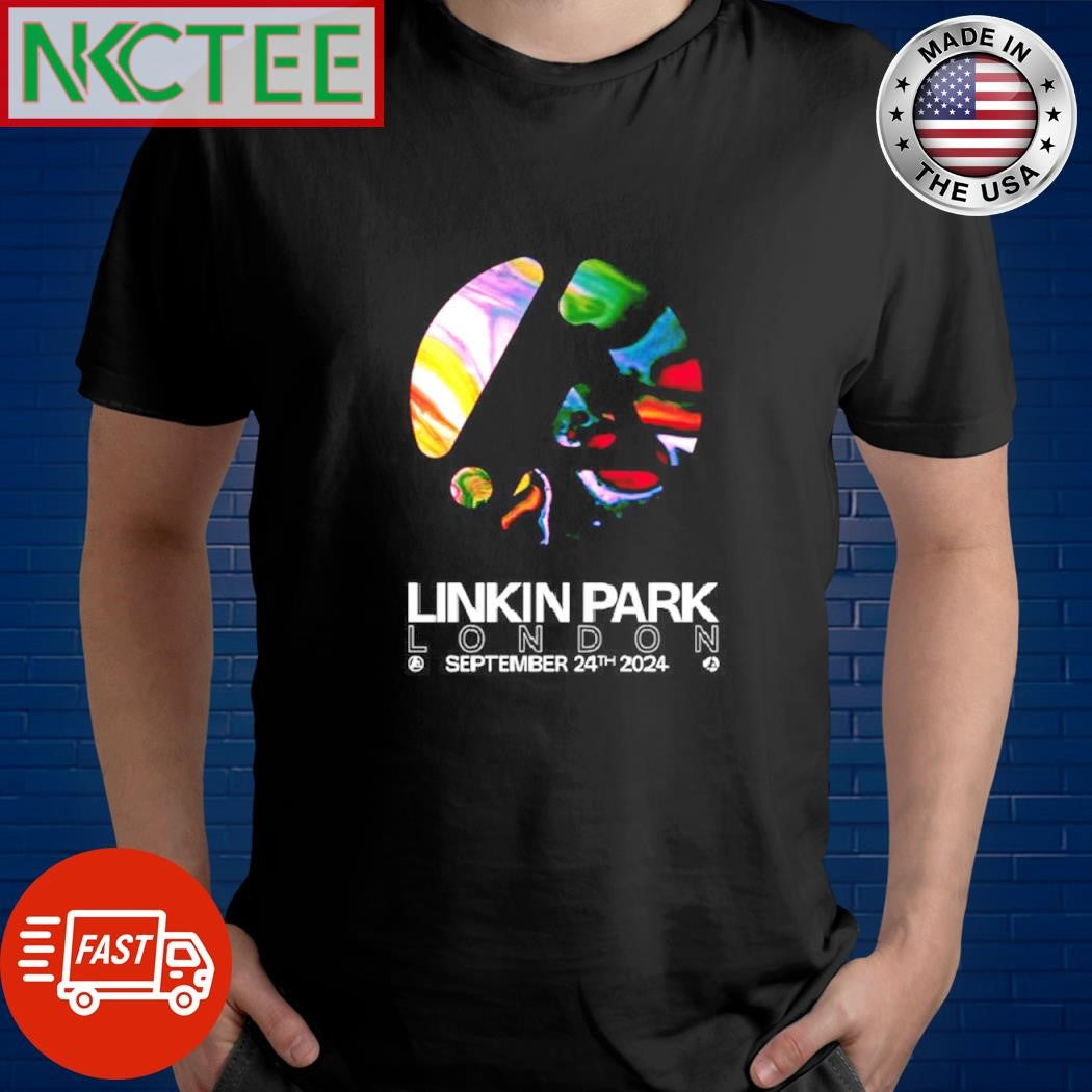 Top Linkin Park London September 24th 2024 shirt Unisex T-shirt, Sweatshirt, Hoodie, Long Sleeve Tee - T-Shirt, Sweatshirt, Hoodie