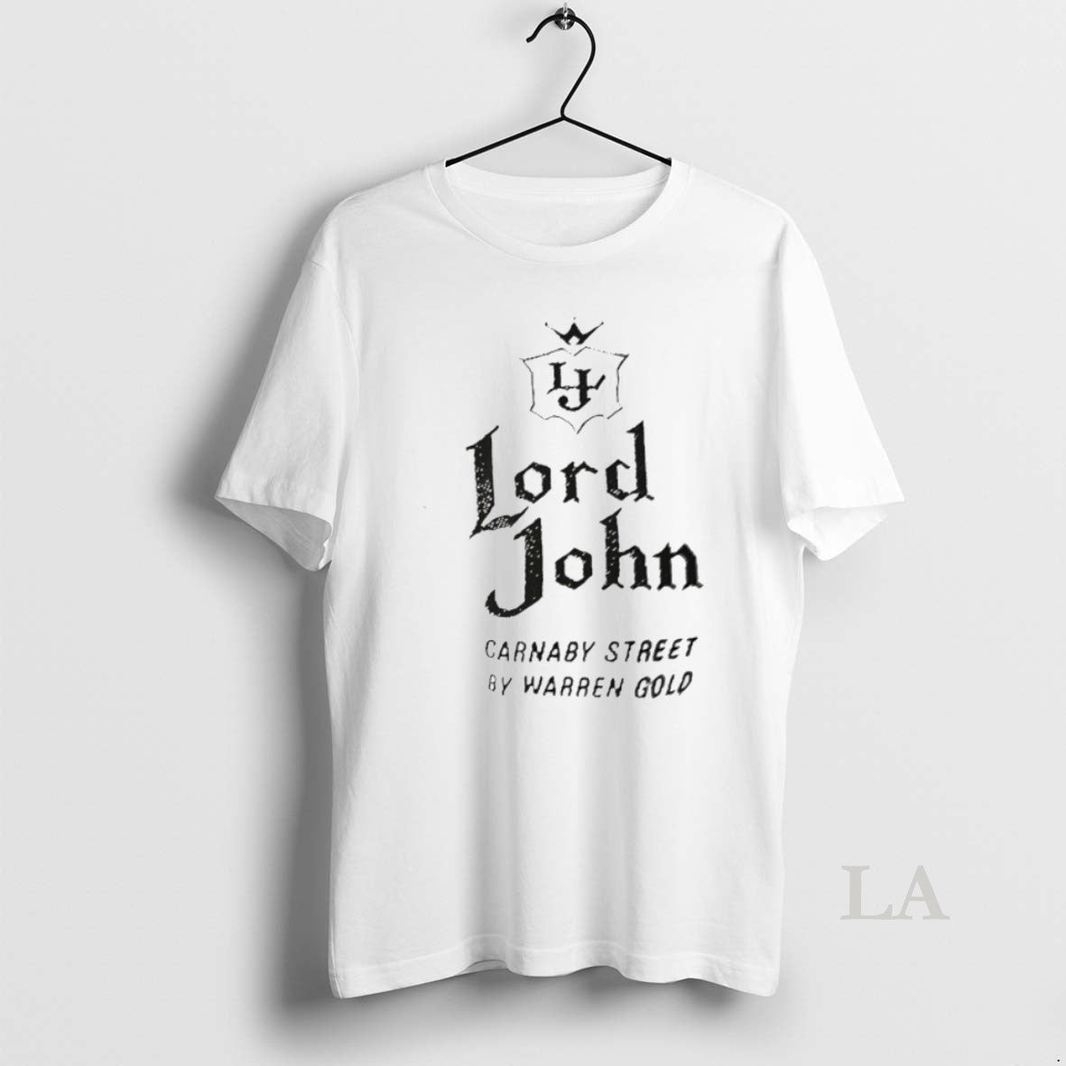 Top Lord John Carnaby Street By Warren Gold Unisex T-shirt, Sweatshirt, Hoodie, Long Sleeve Tee - T-Shirt, Sweatshirt, Hoodie