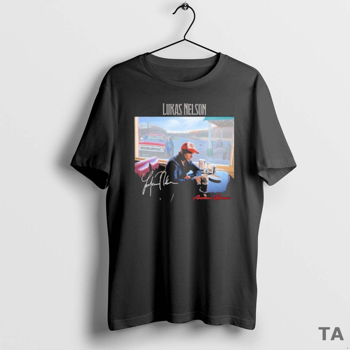 Top Lukas Nelson American Romance Vinyl T Shirt Sweater - T-Shirt, Sweatshirt, Hoodie