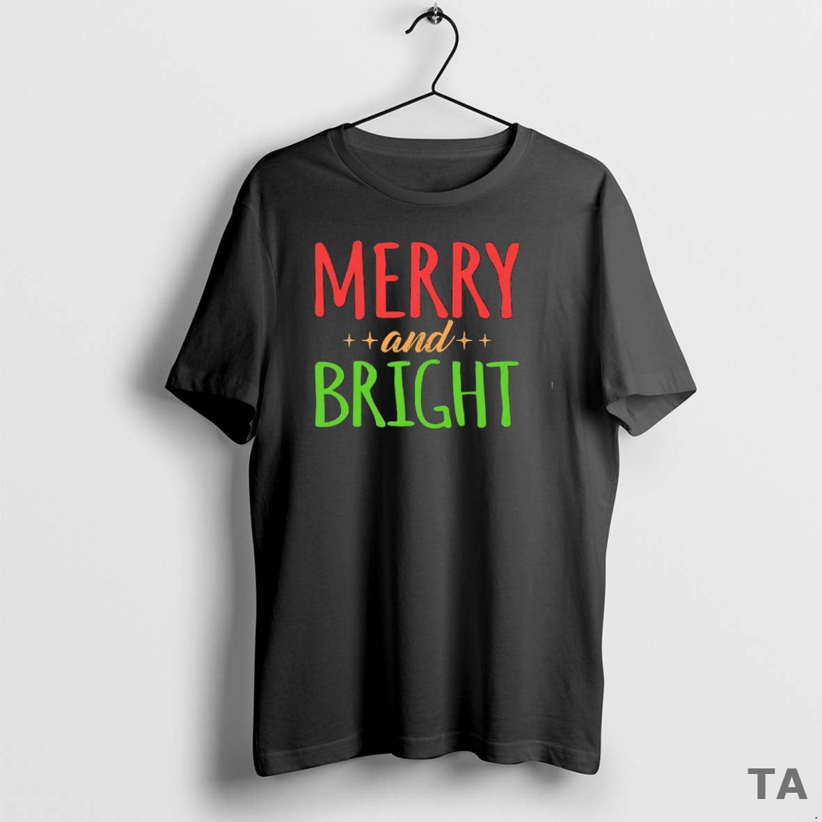 Top Merry And Bright T Shirt Sweater - T-Shirt, Sweatshirt, Hoodie