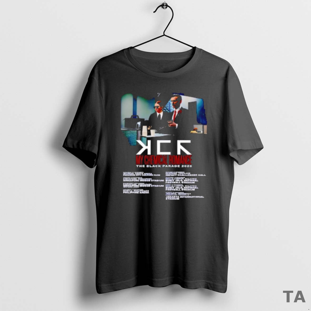 Top My Chemical Romance The Black Parade 2026 Southeast Asia Schedule Dates T Shirt Sweater - T-Shirt, Sweatshirt, Hoodie