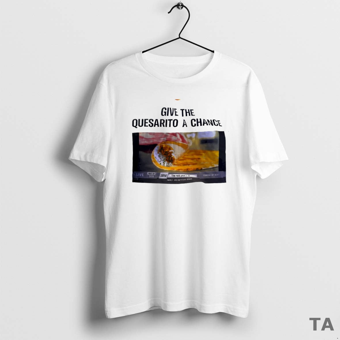 Top Nikola Jokic Denver Nutgets Taco Bell Give The Quesarito A Chance Circle - T-Shirt, Sweatshirt, Hoodie