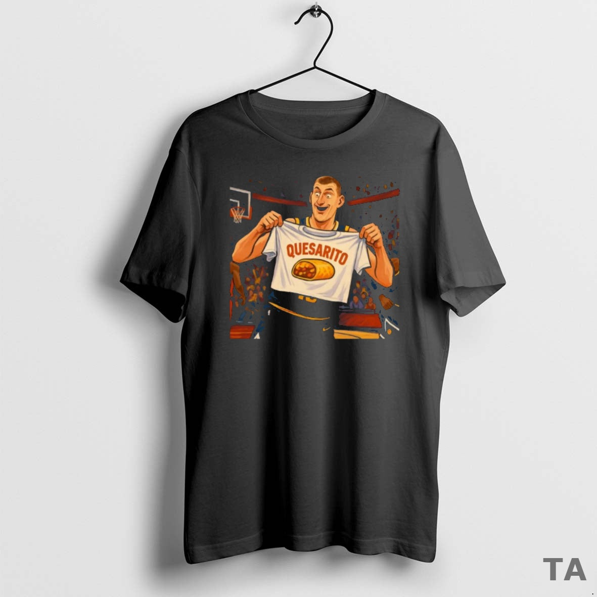 Top Nikola Jokic With Quesarito T Shirt Sweater - T-Shirt, Sweatshirt, Hoodie