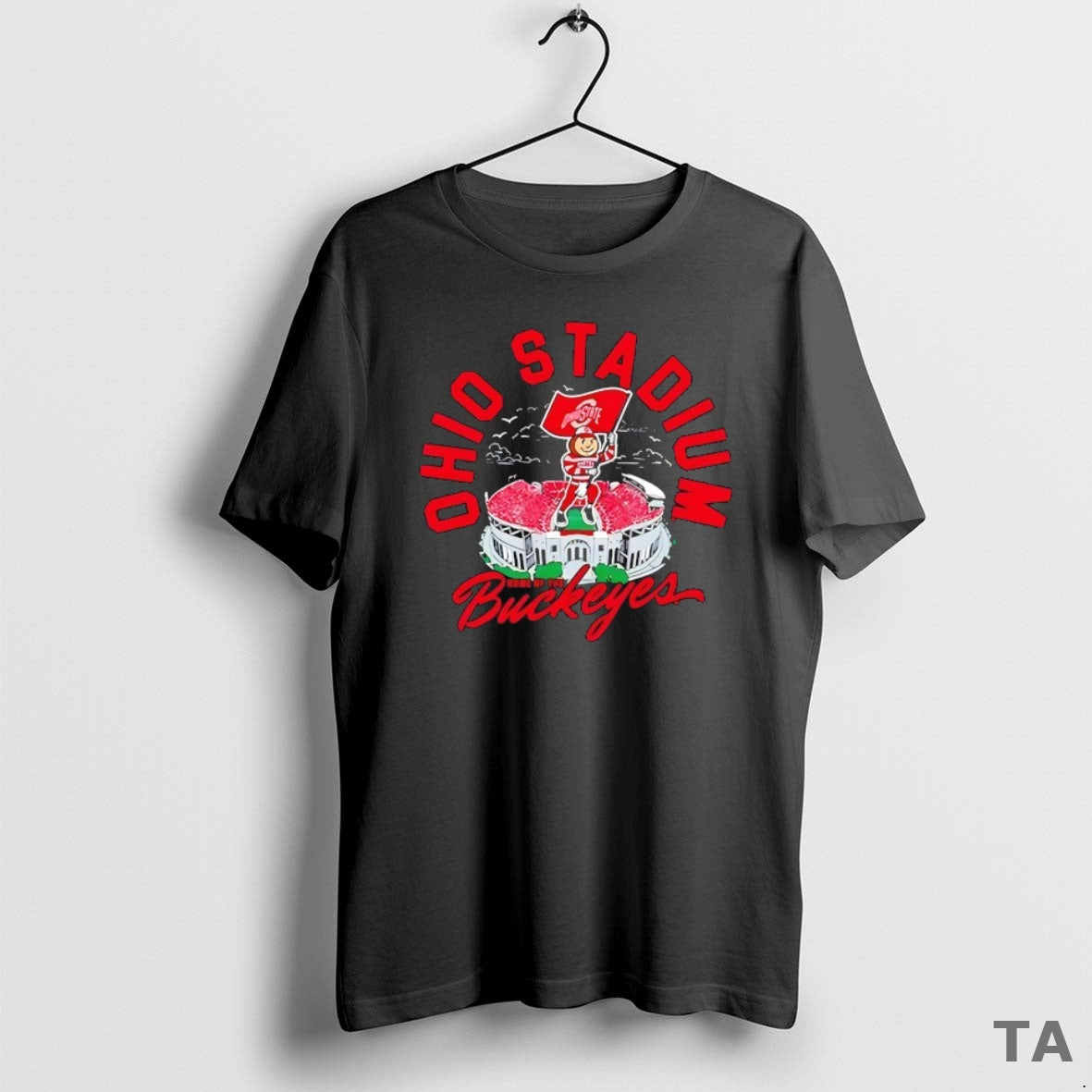 Top Ohio Stadium Home Of The Buckeyes T Shirt Sweater - T-Shirt, Sweatshirt, Hoodie