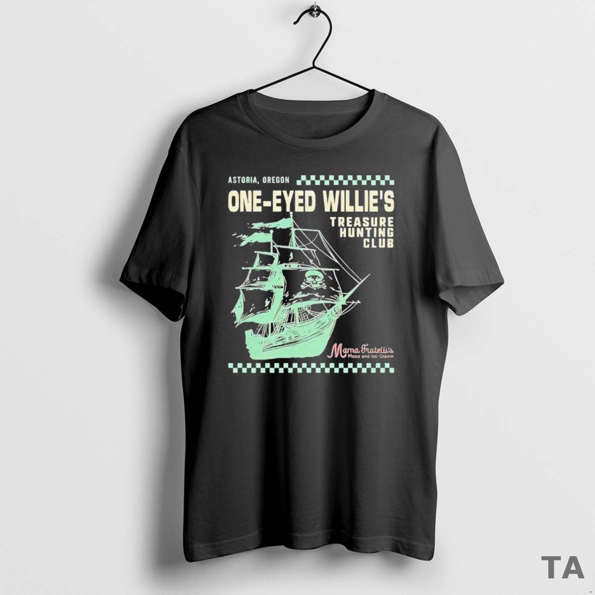 Top One Eyed Willies Treasure Hunting Club T Shirt Sweater - T-Shirt, Sweatshirt, Hoodie