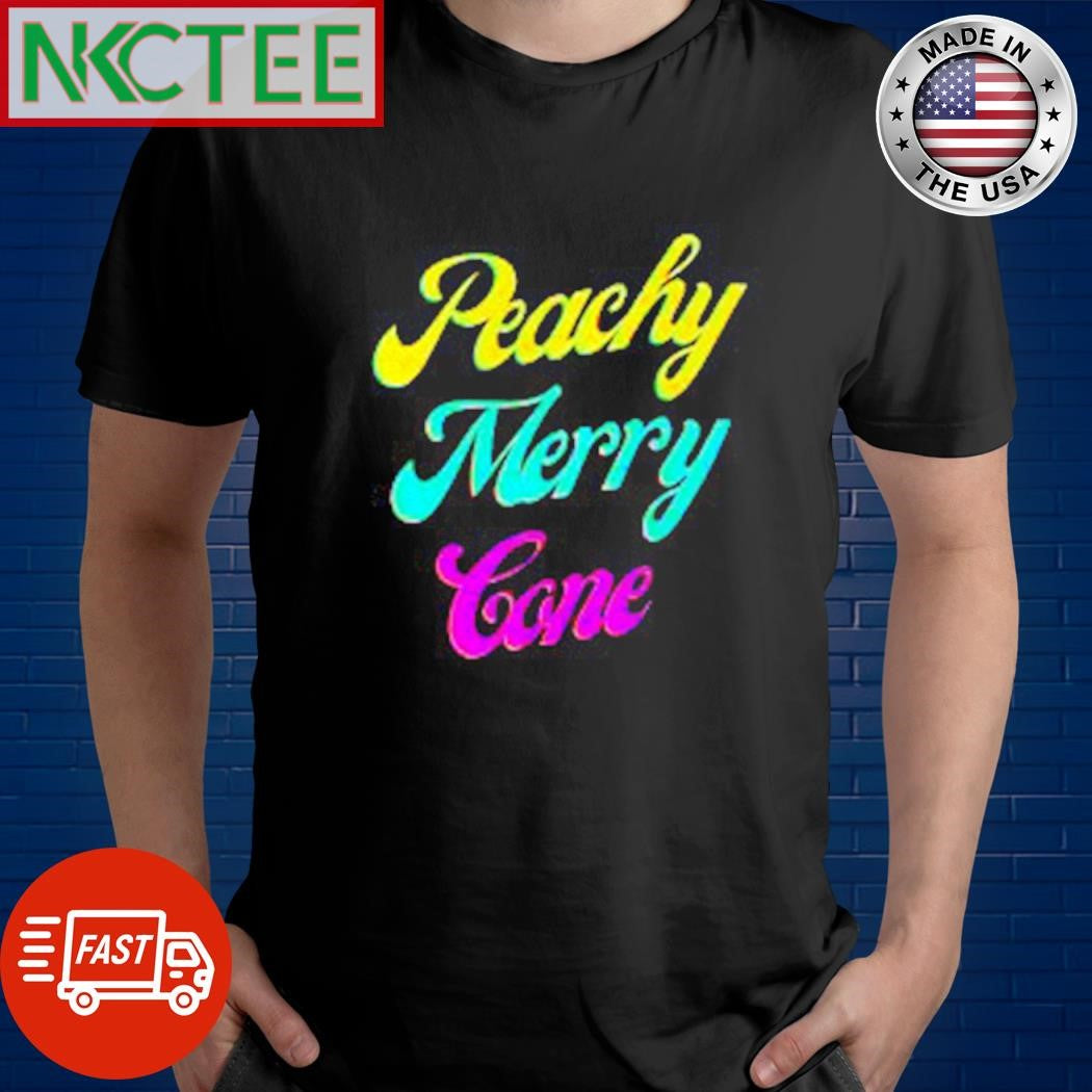 Top Peachy Merry Cone shirt Unisex T-shirt, Sweatshirt, Hoodie, Long Sleeve Tee - T-Shirt, Sweatshirt, Hoodie