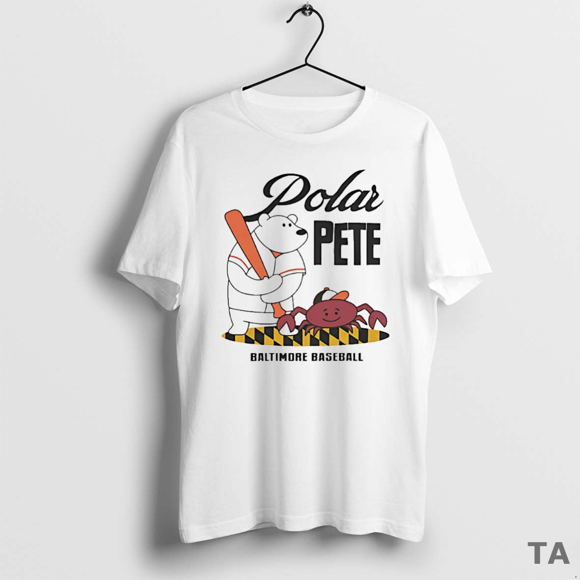 Top Pete Alonso Polar Pete Baltimore Orioles Baseball T Shirt Sweater - T-Shirt, Sweatshirt, Hoodie