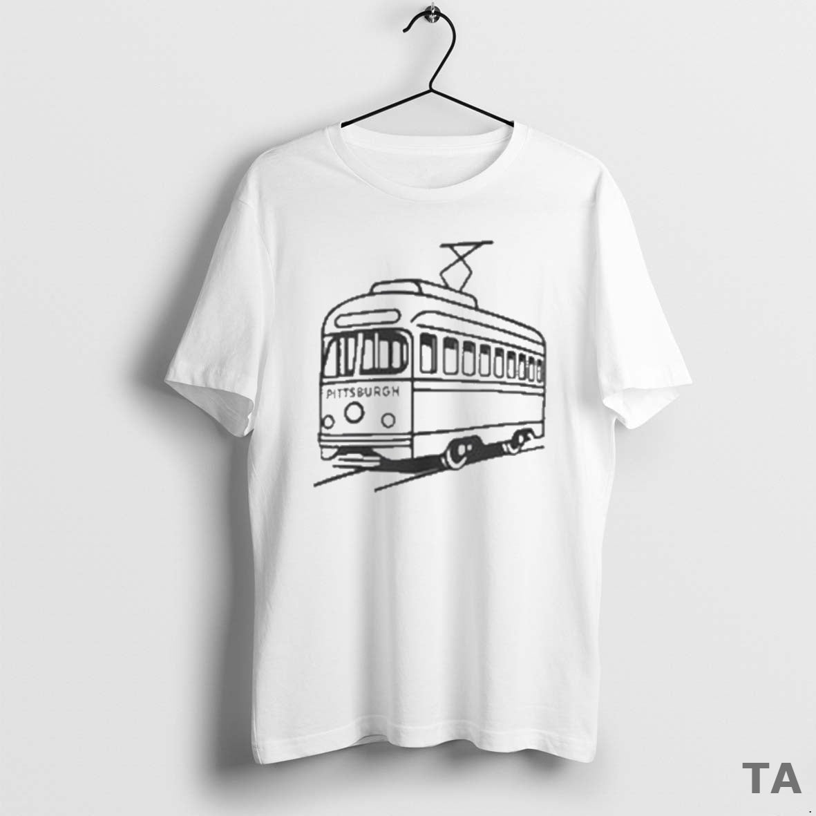 Top Pittsburgh Trolley Heavy Blend T Shirt Sweater - T-Shirt, Sweatshirt, Hoodie