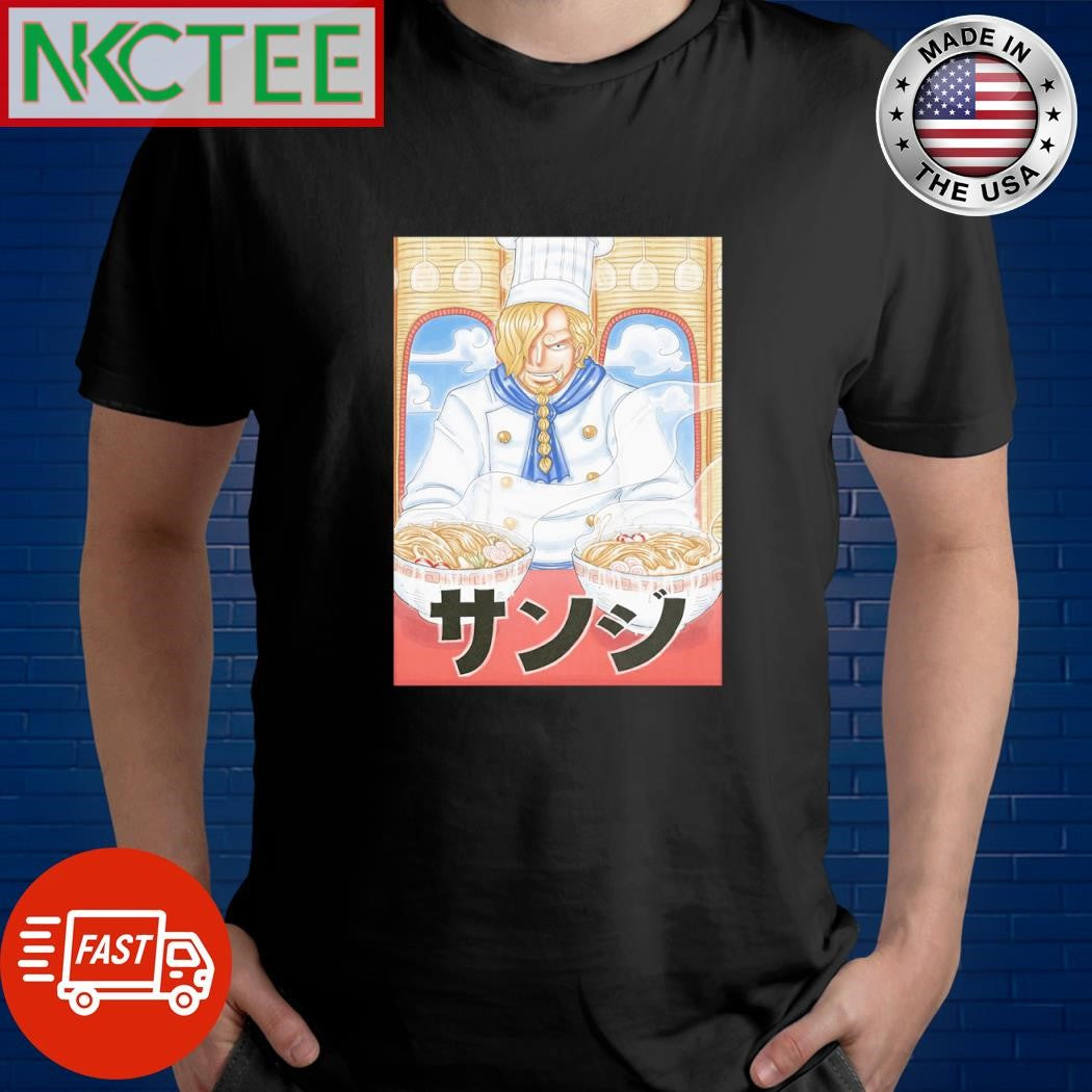 Top Sanji at his 60 shirt Unisex T-shirt, Sweatshirt, Hoodie, Long Sleeve Tee - T-Shirt, Sweatshirt, Hoodie