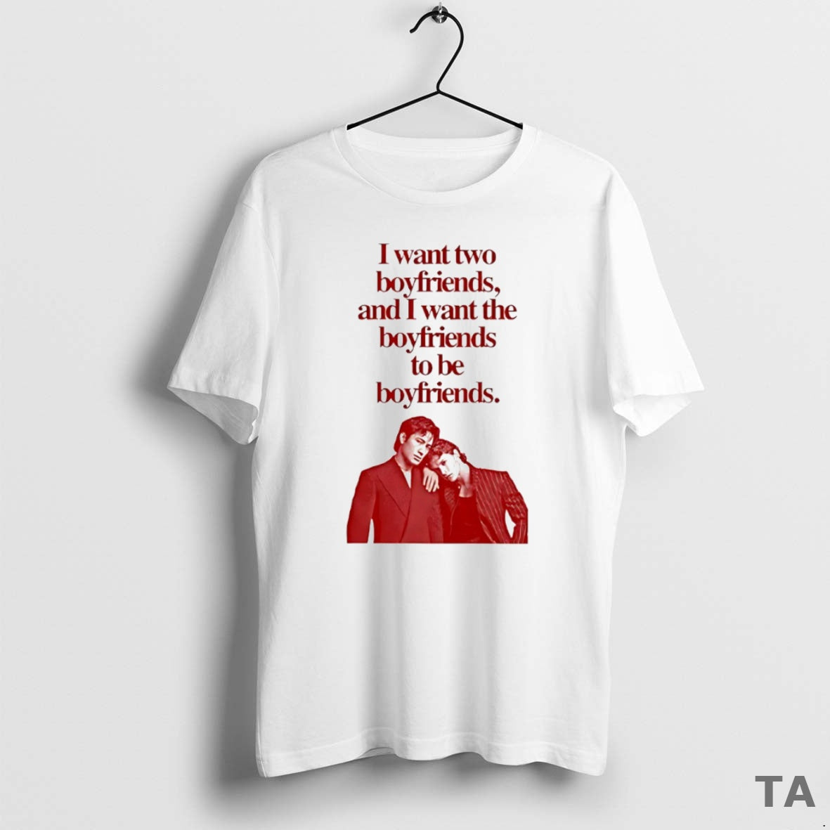 Top Shane And Ilya Heated Rivalry I Want Two Boyfriends And I Want The Boyfriends - T-Shirt, Sweatshirt, Hoodie