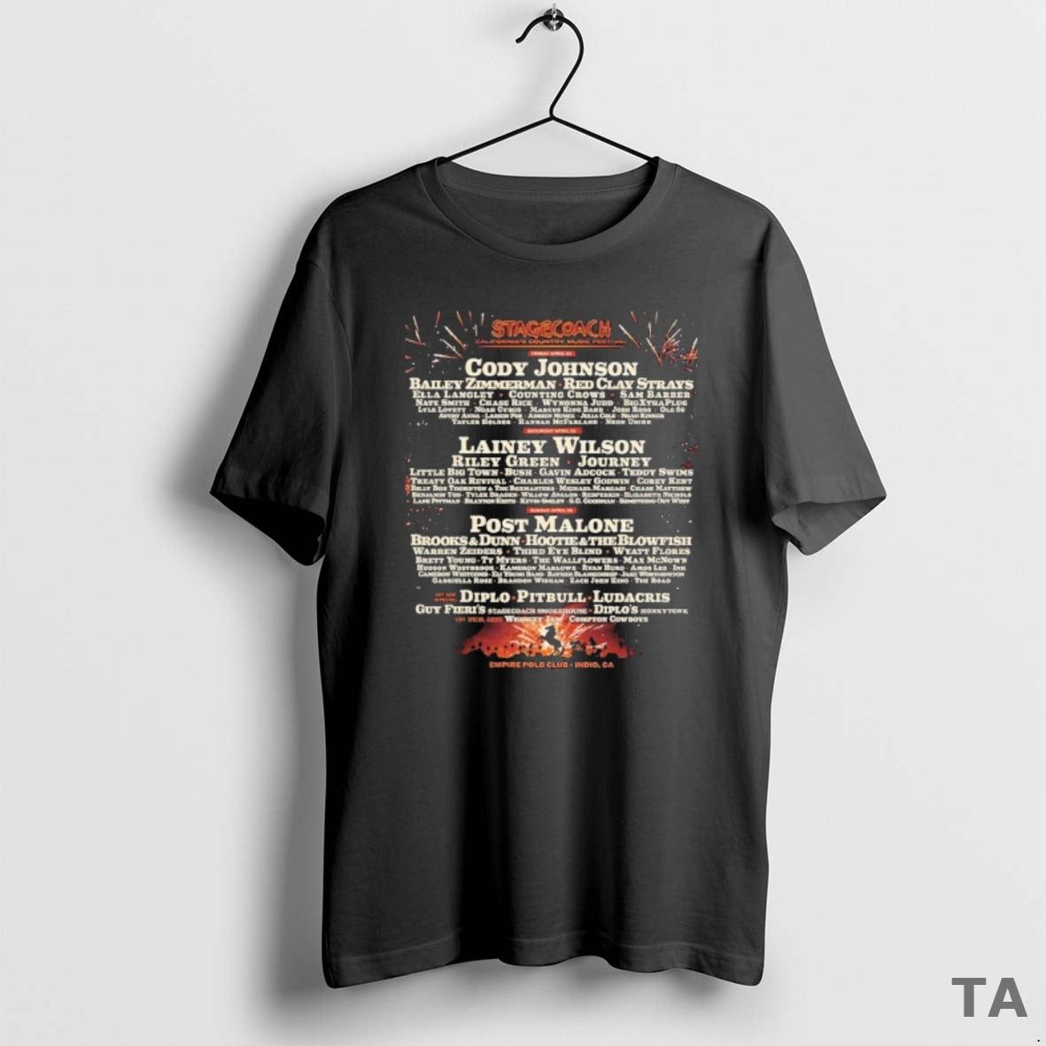 Top Stagecoach Californias Country Festival Lineup In Indio California At Empire Polo Club From April - T-Shirt, Sweatshirt, Hoodie