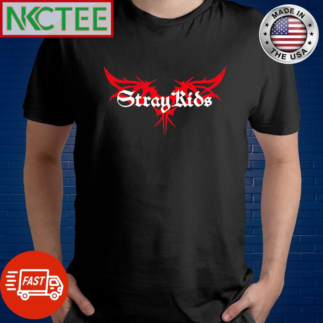 Top Stray kids wing graphic shirt Unisex T-shirt, Sweatshirt, Hoodie, Long Sleeve Tee - T-Shirt, Sweatshirt, Hoodie