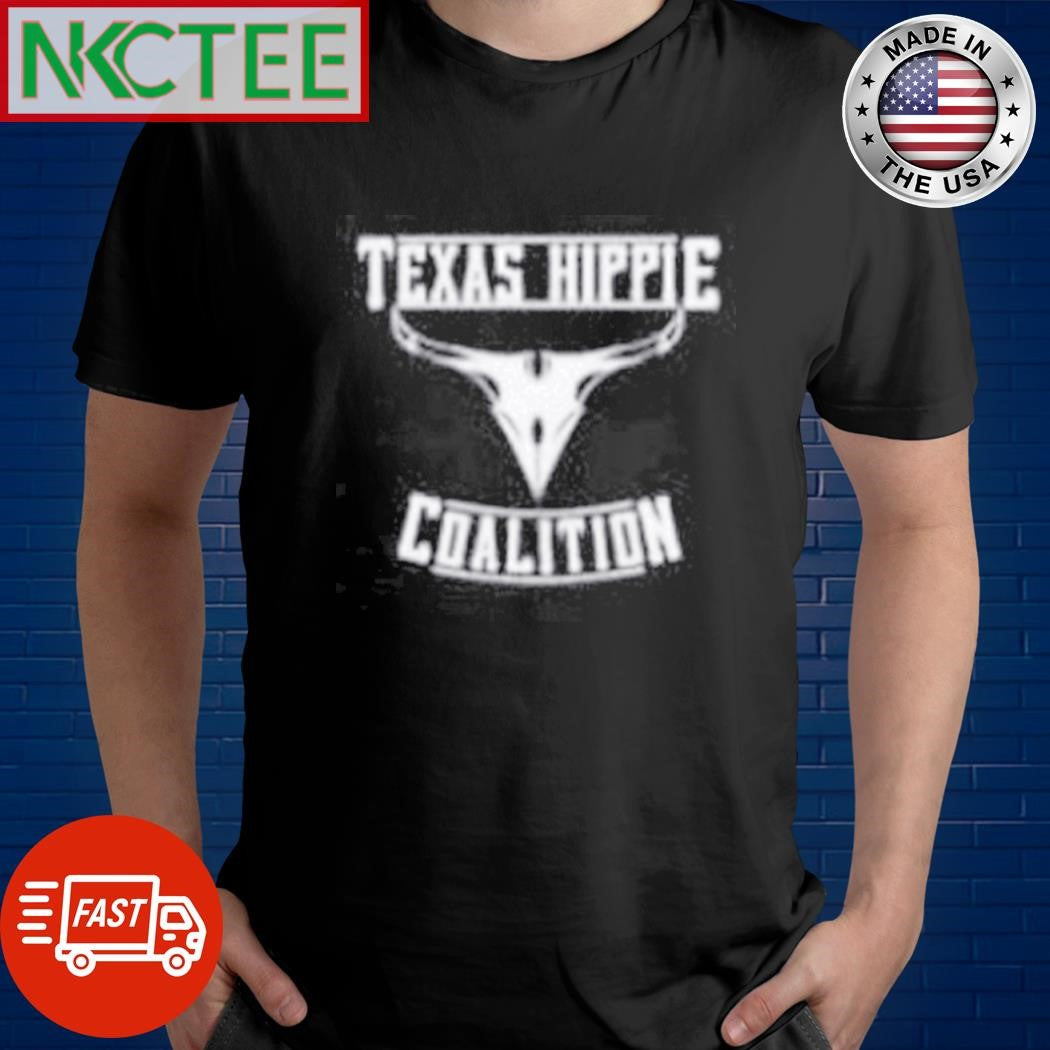 Top Texas Hippie Coalition bull shirt Unisex T-shirt, Sweatshirt, Hoodie, Long Sleeve Tee - T-Shirt, Sweatshirt, Hoodie