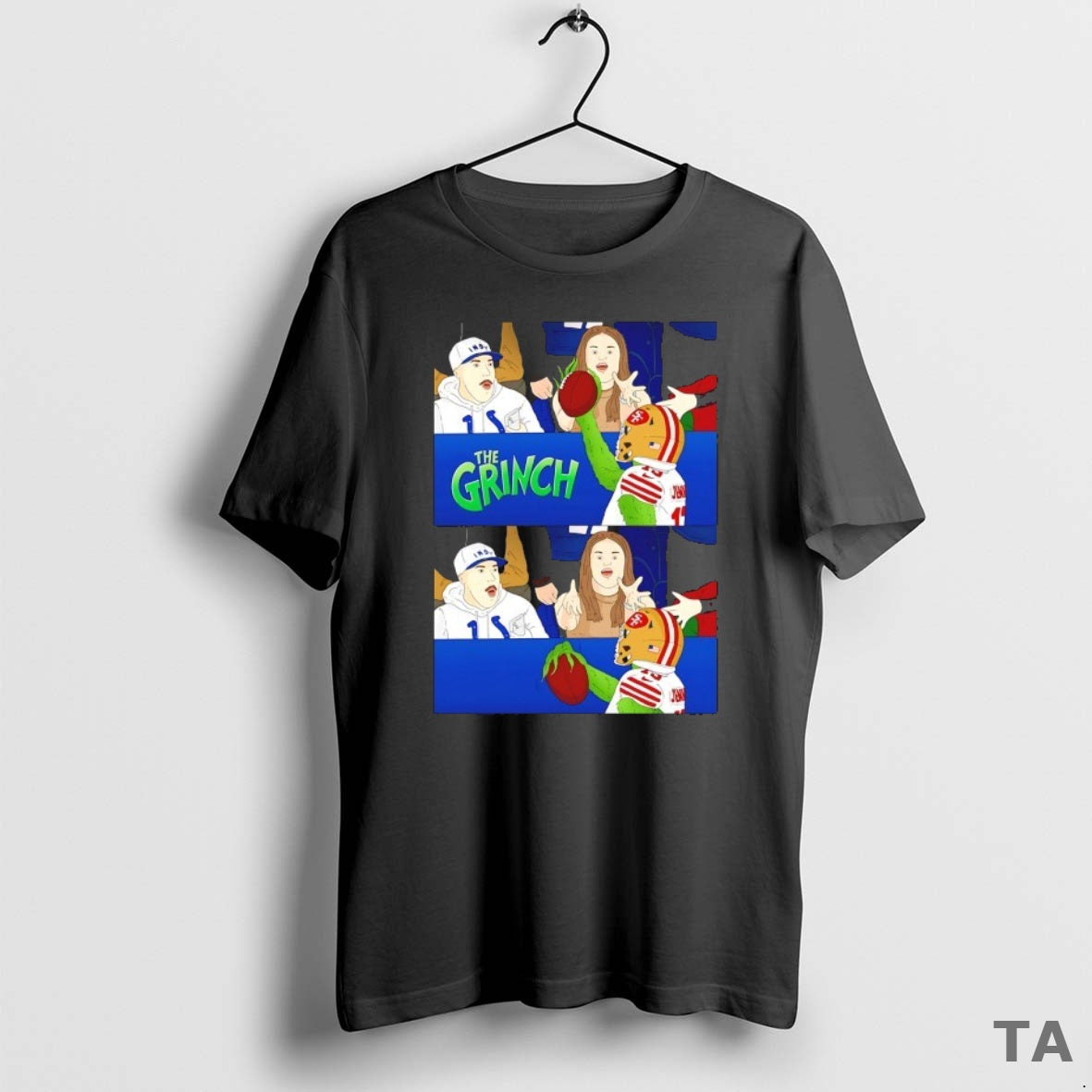 Top The Grinch J J T Shirt Sweater - T-Shirt, Sweatshirt, Hoodie