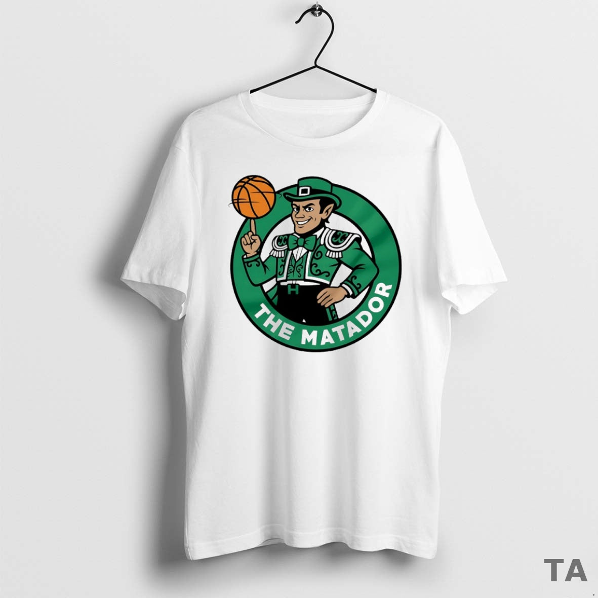 Top The Matador Boston Celtics Basketball Circle T Shirt Sweater - T-Shirt, Sweatshirt, Hoodie