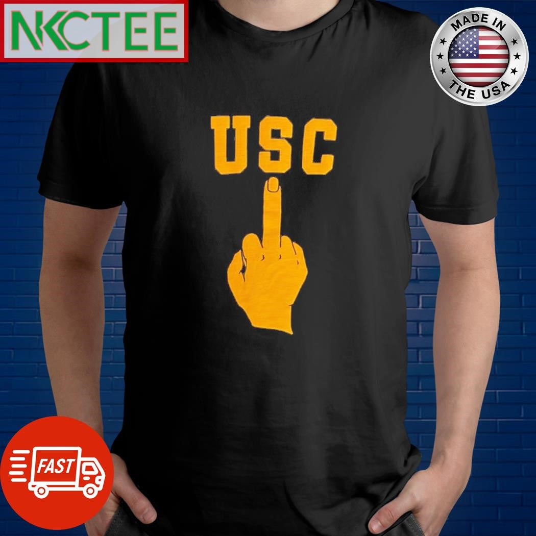 Top USC one finger shirt Unisex T-shirt, Sweatshirt, Hoodie, Long Sleeve Tee - T-Shirt, Sweatshirt, Hoodie