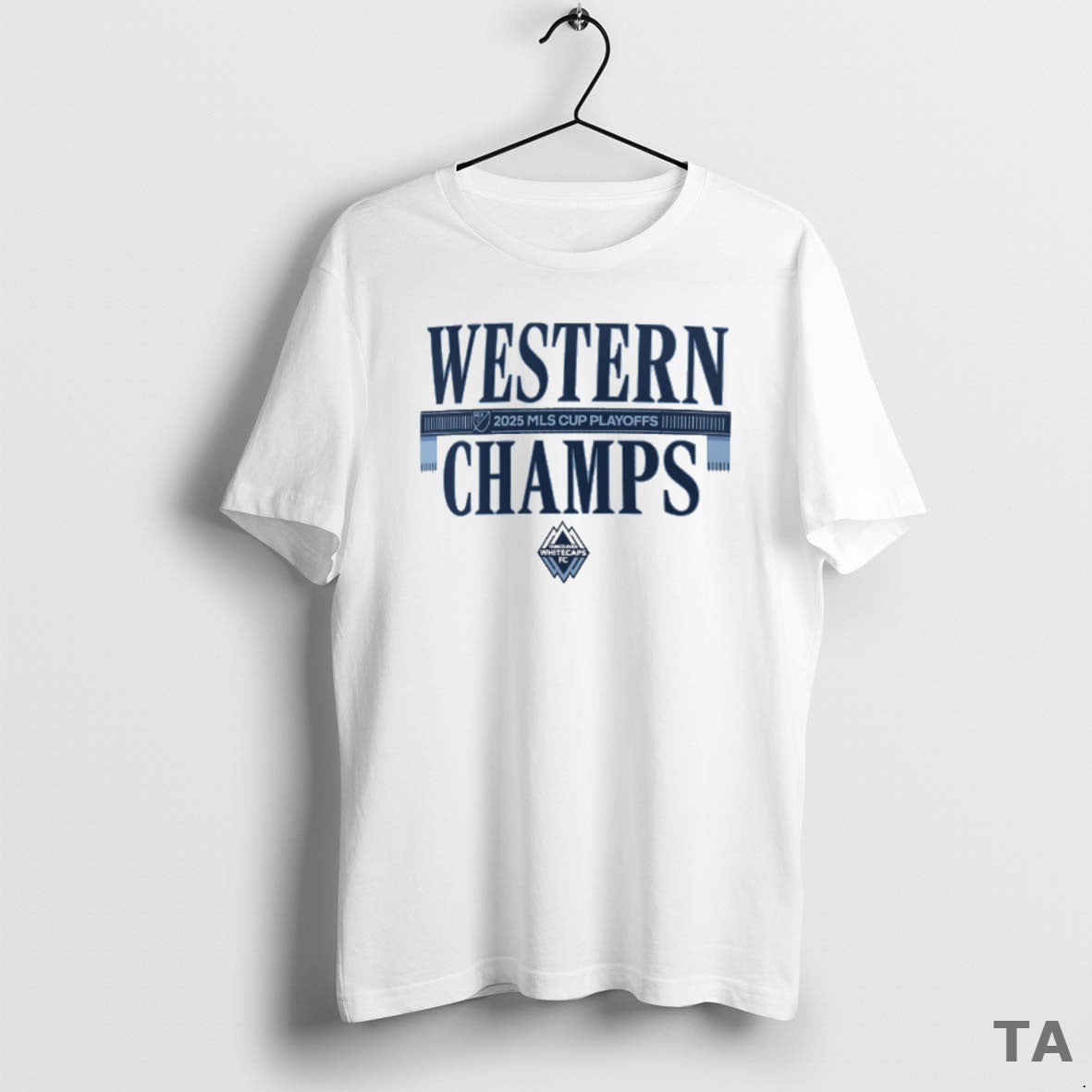 Top Vancouver Whitecaps Fc 2025 Mls Cup Playoffs Western Conference Champions Circle T Shirt Sweater - T-Shirt, Sweatshirt, Hoodie