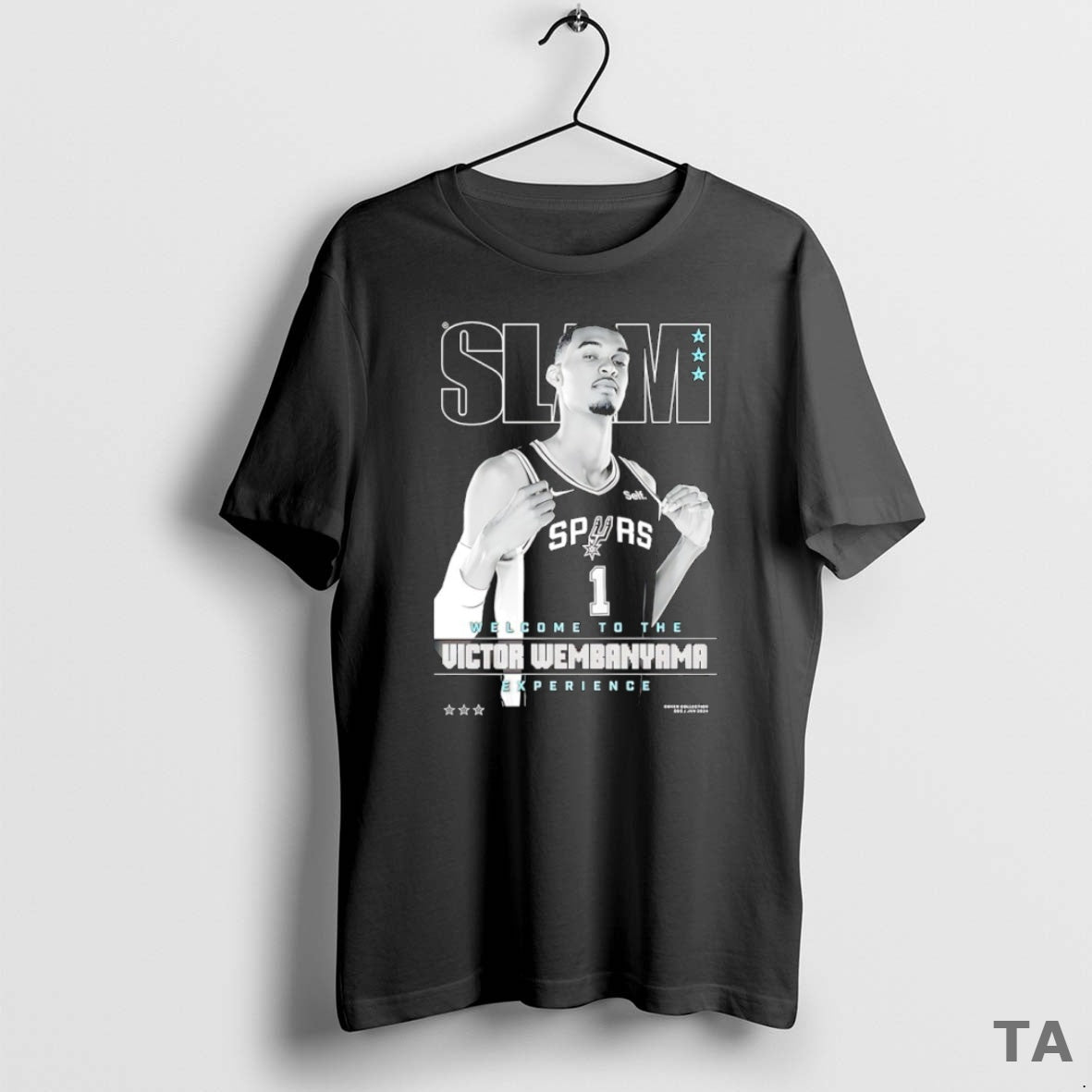 Top Welcome To The Victor Wembanyama Experience San Antonio Spurs Nba Slam T Shirt Sweater - T-Shirt, Sweatshirt, Hoodie