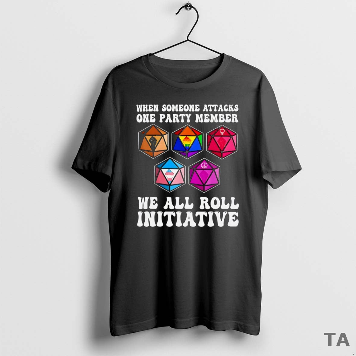 Top When Someone Attacks One Party Member T Shirt Sweater - T-Shirt, Sweatshirt, Hoodie