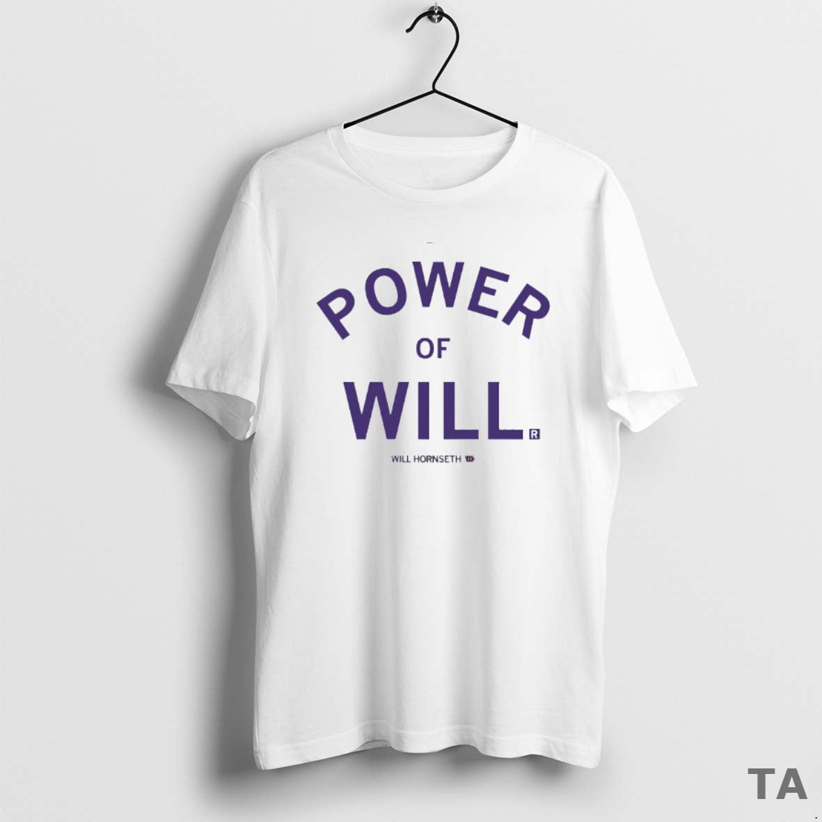Top Will Hornseth Power Of Will Circle T Shirt Sweater - T-Shirt, Sweatshirt, Hoodie