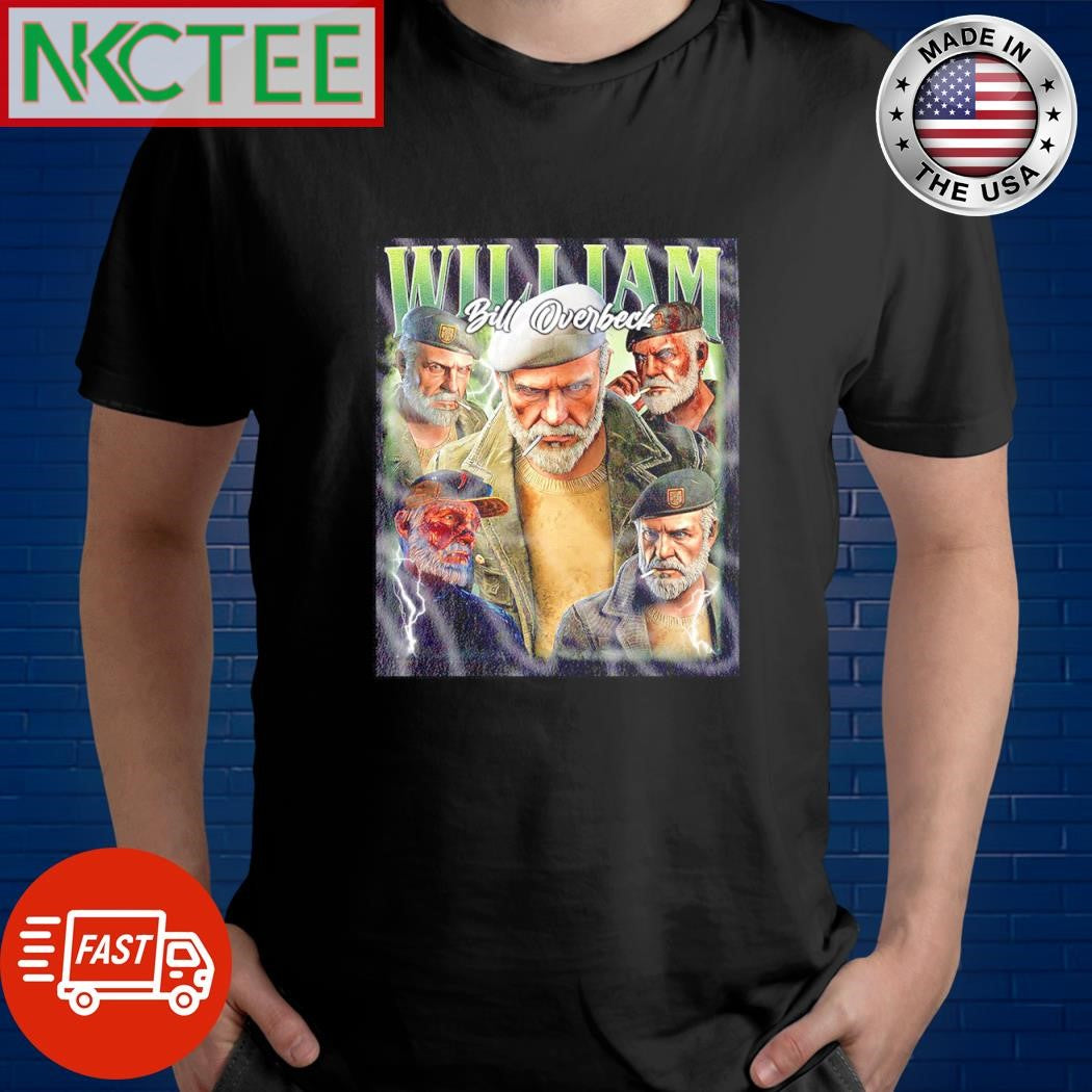 Top William Bill Overbeck vintage shirt Unisex T-shirt, Sweatshirt, Hoodie, Long Sleeve Tee - T-Shirt, Sweatshirt, Hoodie