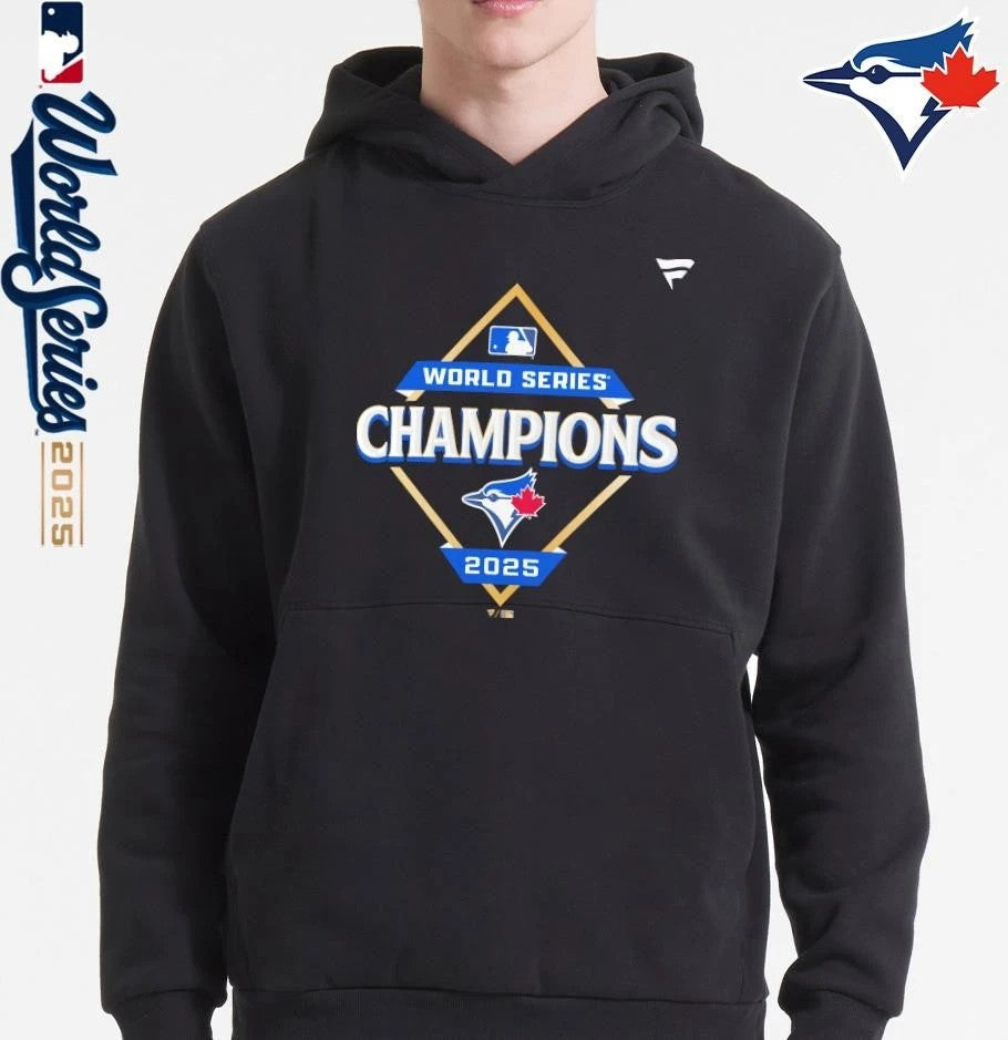 Toronto Blue Jays 2025 World Series Champions Locker - Adult & Kids T-Shirts, Sweatshirts & Hoodies apparel design preview 2