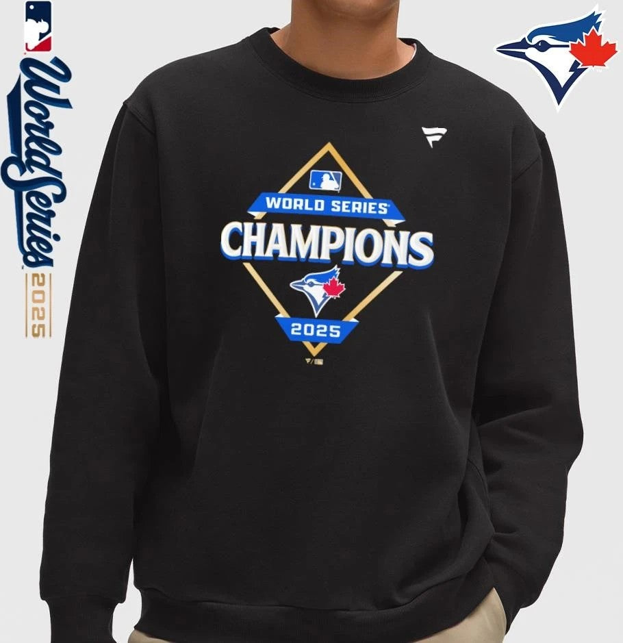 Toronto Blue Jays 2025 World Series Champions Locker - Adult & Kids T-Shirts, Sweatshirts & Hoodies apparel design preview 3