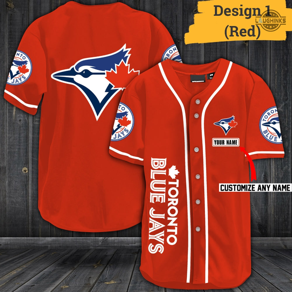 Toronto Blue Jays Red Jersey 2023 Custom Name Blue Jays Red Jersey Today White Blue Jays Jersey Cheap Personalized Black Blue Jays Jersey Blue Jays Uniforms 2023 Blue Jays Shirts baseball jersey product view 1