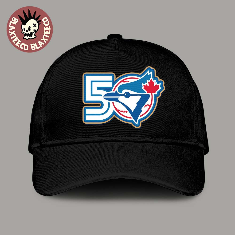 Toronto Blue Jays Teams 50th Seasons Logo Classic Cap Hat Snapback Unisex T-shirt, Sweatshirt, Hoodie, Long Sleeve Tee - T-Shirt, Sweatshirt, Hoodie