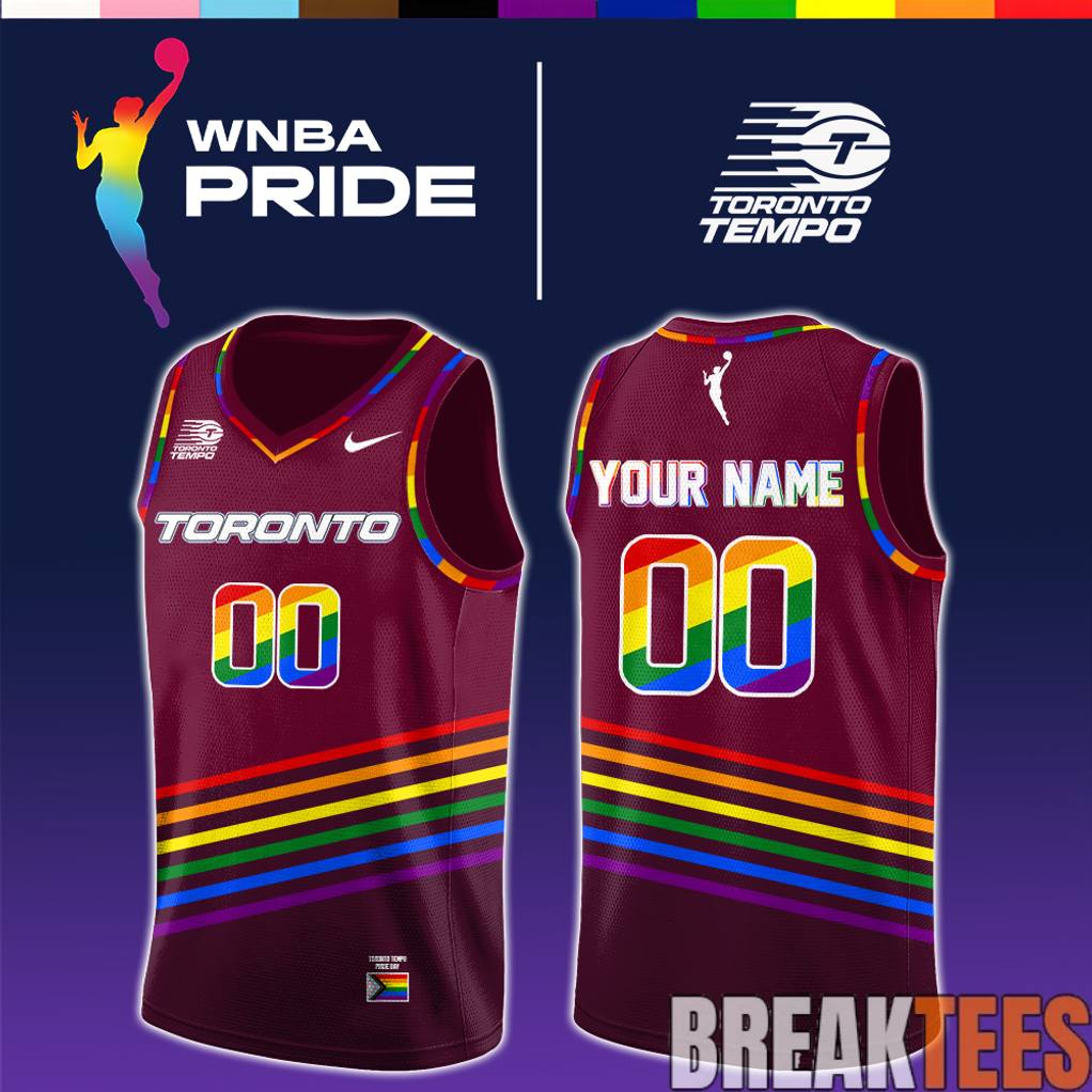 Toronto Tempo 2026 WNBA x Pride Day Limited Edition Jersey Unisex T-shirt, Sweatshirt, Hoodie, Long Sleeve Tee - T-Shirt, Sweatshirt, Hoodie