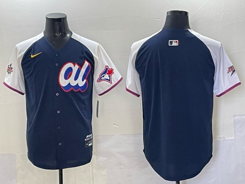 Toronto Blue Jays Blue Jays 25 All-Star Style 2 Baseball Jersey baseball jersey product view 1