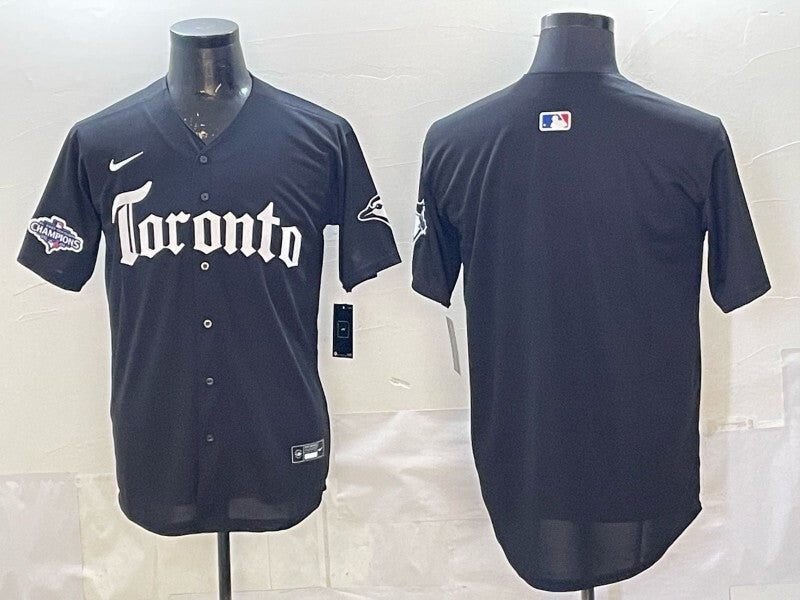 Toronto Blue Jays Blue Jays 5 Collaboration Style 8 Baseball Jersey baseball jersey product view 1