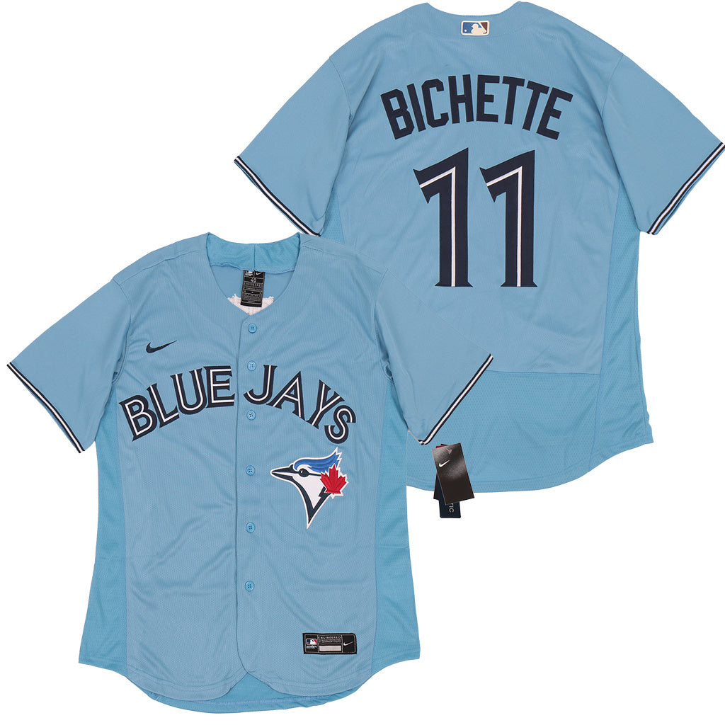 Toronto Blue Jays #11 Bo Bichette Blue Jays Light Blue Elite Baseball Jersey baseball jersey product view 1
