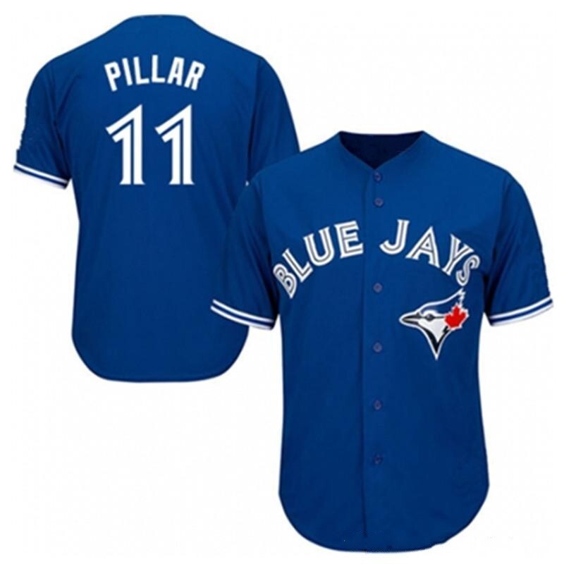 Toronto Blue Jays #11 Kevin Pillar Style 2 Baseball Jersey baseball jersey product view 1
