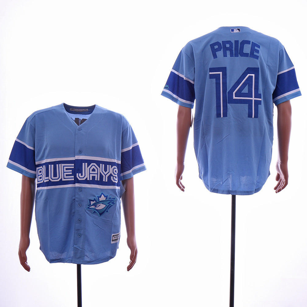 Toronto Blue Jays #14 Style 1 Baseball Jersey baseball jersey product view 1