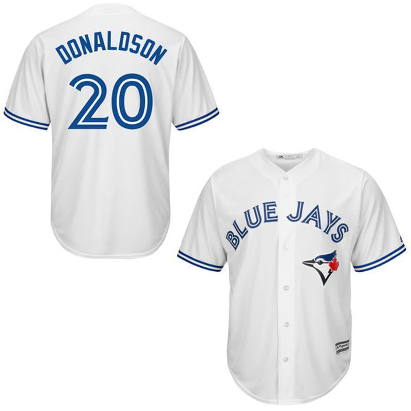 Toronto Blue Jays #20 Josh Donaldson Style 3 Baseball Jersey baseball jersey product view 1