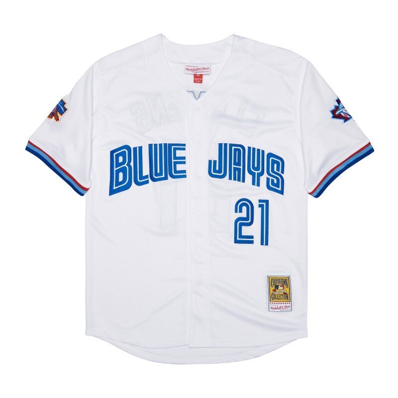 Toronto Blue Jays #21 Roger Clemens Style 3 Baseball Jersey baseball jersey product view 1