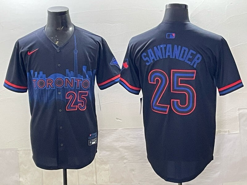 Toronto Blue Jays #25 Anthony Santander Blue Jays Adult Style 2 Baseball Jersey baseball jersey product view 1