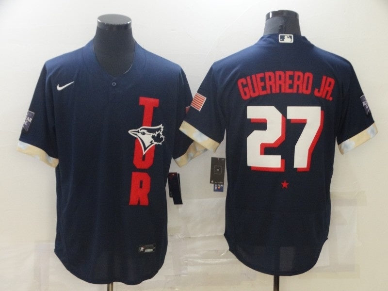 Toronto Blue Jays #27 Vladimir Guerrero Jr All-Star Elite 194 Baseball Jersey baseball jersey product view 1