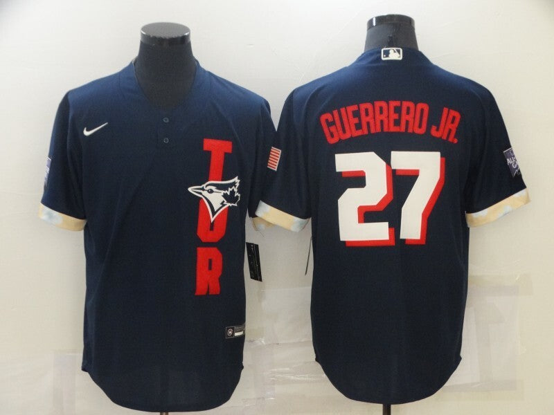 Toronto Blue Jays #27 Vladimir Guerrero Jr All-Star Fan 167 Style 2 Baseball Jersey baseball jersey product view 1