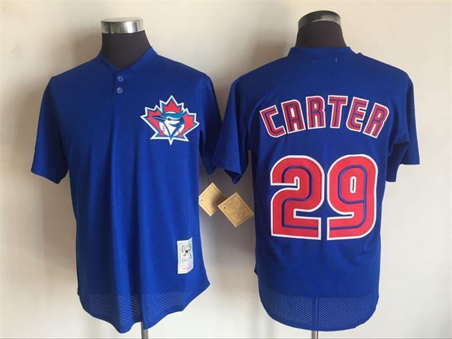 Toronto Blue Jays #29 Joe Carter Style 1 Baseball Jersey baseball jersey product view 1