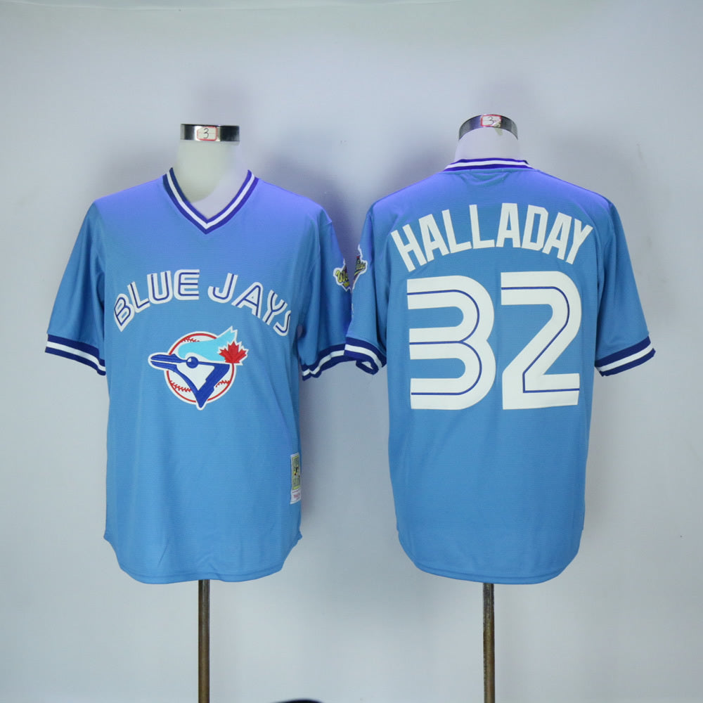 Toronto Blue Jays #32 Blue Jays 32 Blue 1992 Retro Fan Baseball Jersey baseball jersey product view 1