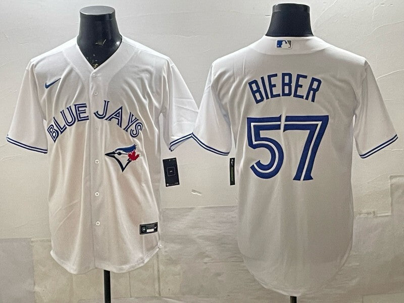 Toronto Blue Jays #57 Trent Thornton Blue Jays Adult Style 8 Baseball Jersey baseball jersey product view 1