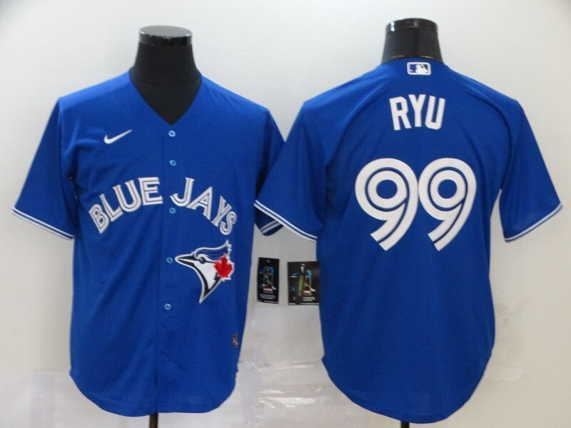 Toronto Blue Jays #99 Ryu Fan Edition 618 Baseball Jersey baseball jersey product view 1