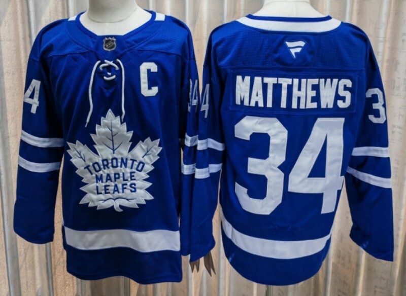 Toronto Maple Leafs #34 Auston Matthews Maple Leafs Style 2 Hockey Jersey hockey jersey product view 1