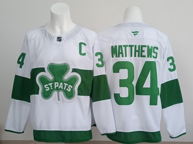 Toronto Maple Leafs #34 Auston Matthews Maple Leafs (2)_[1] Hockey Jersey hockey jersey product view 1