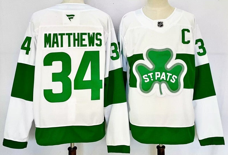 Toronto Maple Leafs #34 Auston Matthews Style 1 Hockey Jersey hockey jersey product view 1